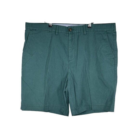 Set Of 3 Tommy Hilfiger Mens Size 40 Chino Shorts Blue Green Beige Flat Front - Picture 5 of 12